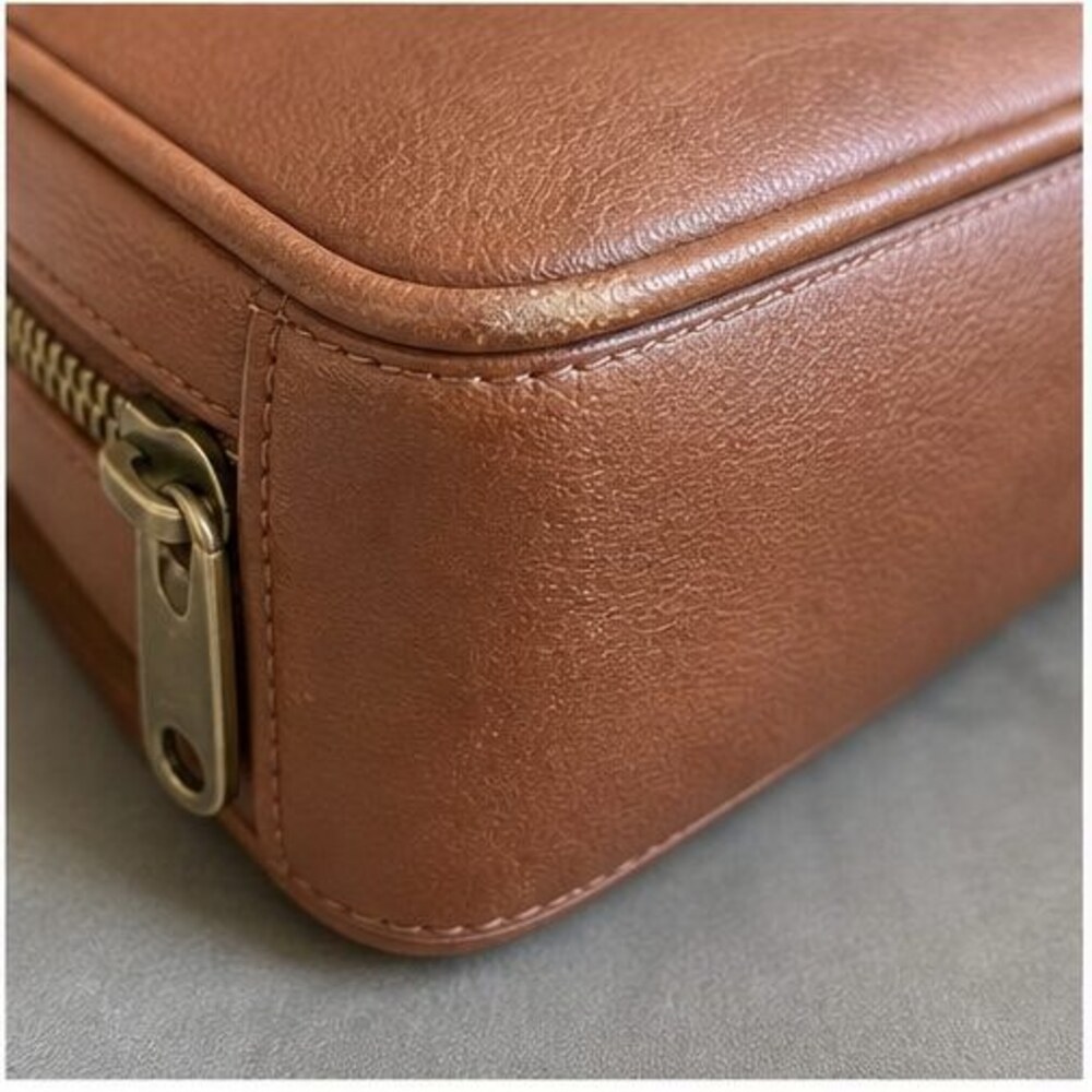 Olive Vegan Leather Bag - Picture 5 of 6